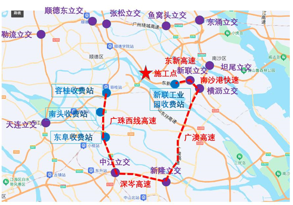 东新高速往广中江高速方向（南侧）绕行路线.jpg